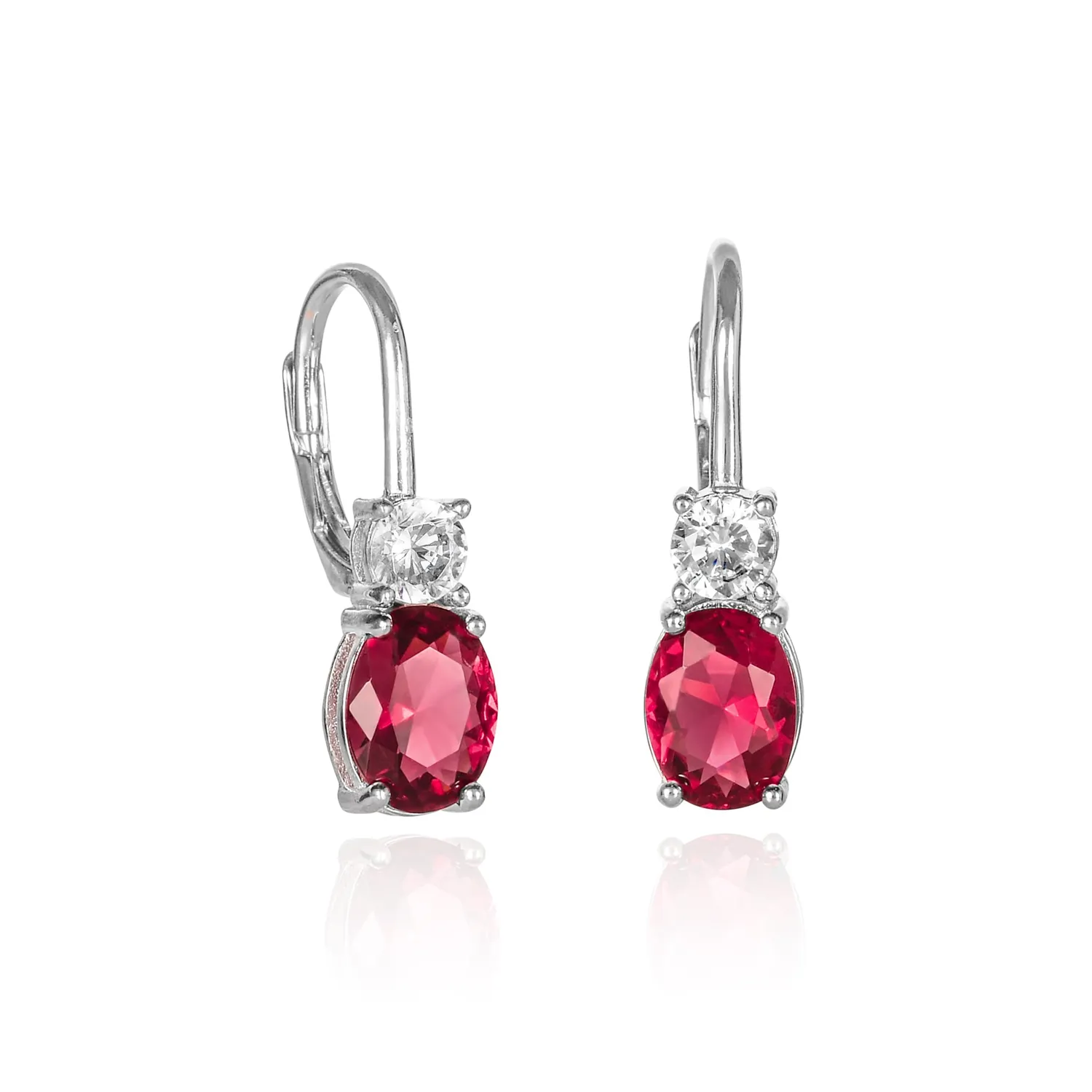Diamond Treats Orecchini Argento 925 Donna Pietra Verde