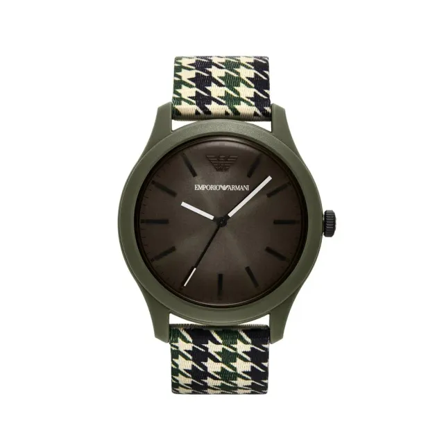 Emporio Armani AR11694 orologio uomo 45 mm plastica mare verde