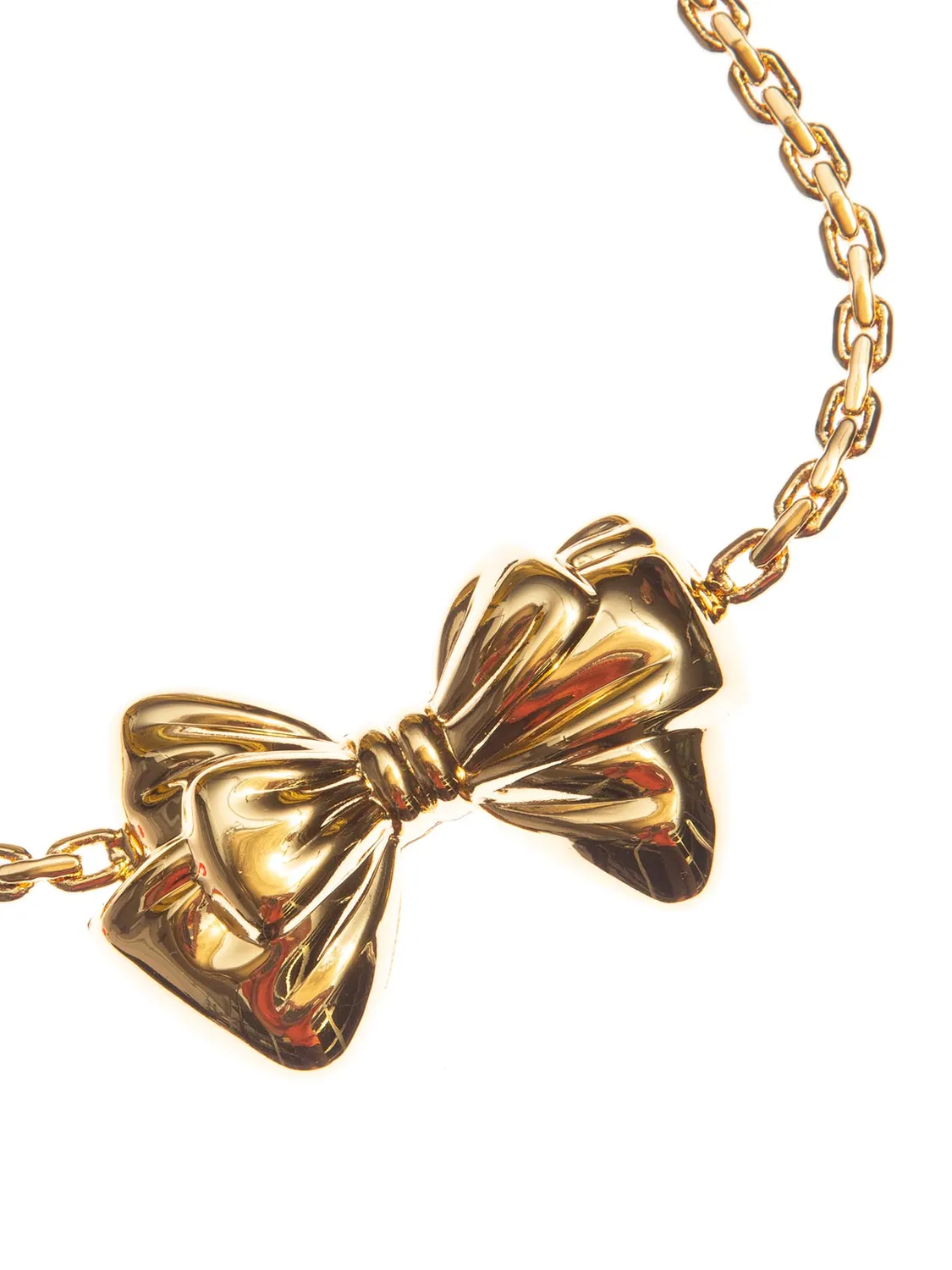 Rada Collana di catena con fiocco oro metallo