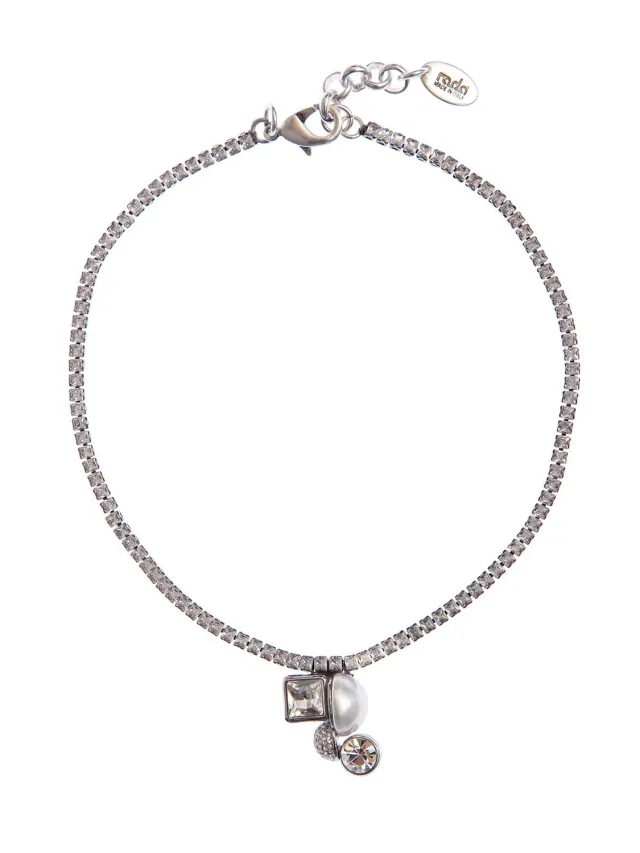 Rada Choker con Pendente girocollo cristallo