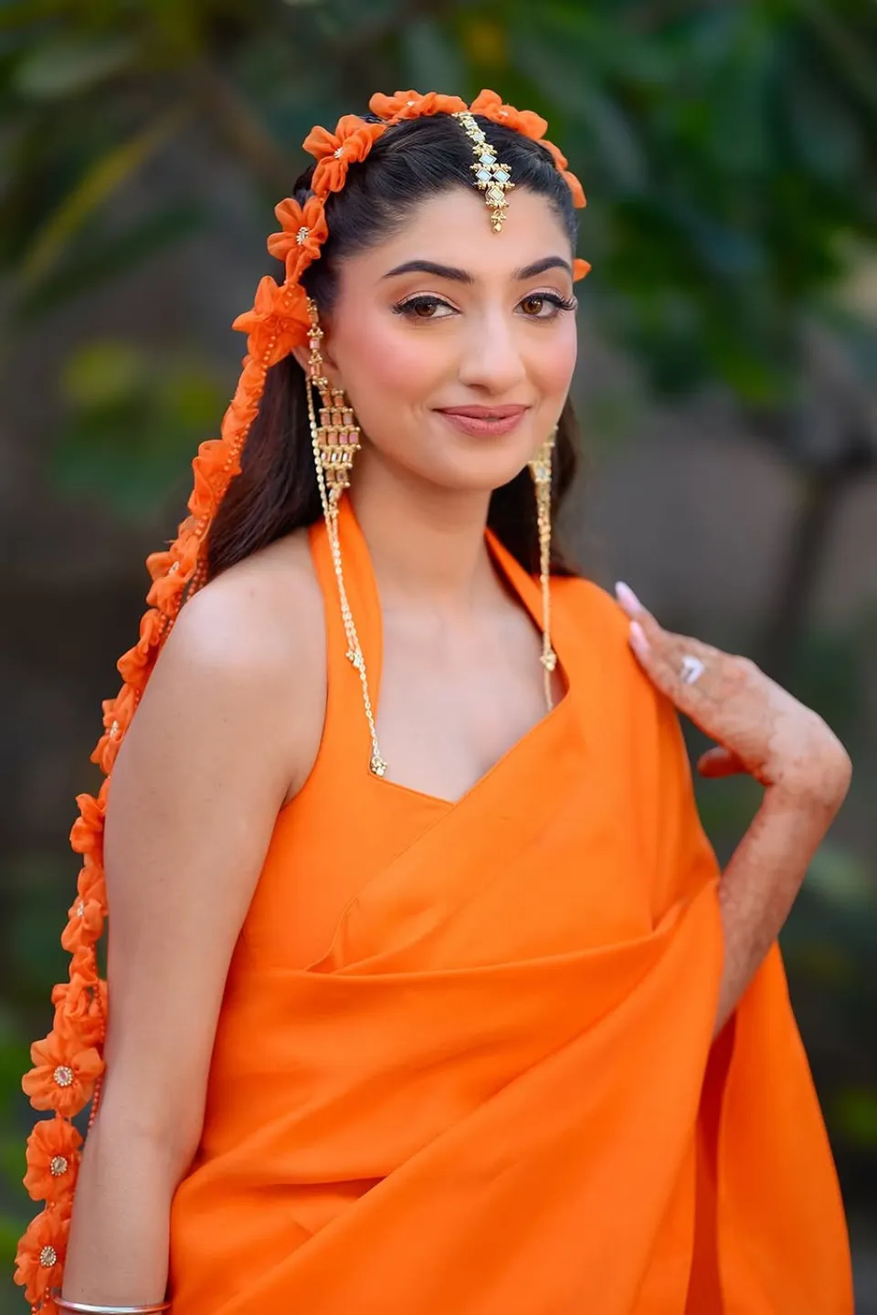 House of Tuhina Mirror Mumtaz tika oro fatto a mano