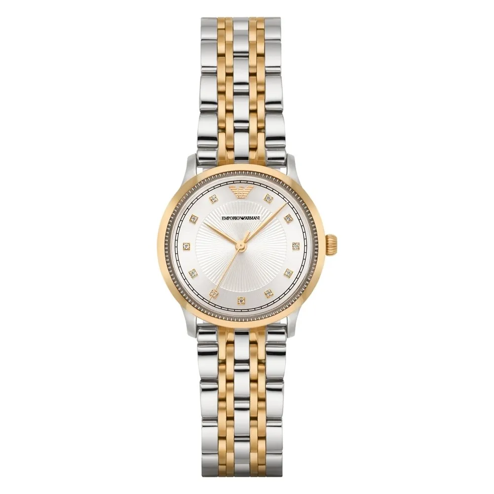 Emporio Armani AR1803 Orologio Donna Acciaio Grigio Argento