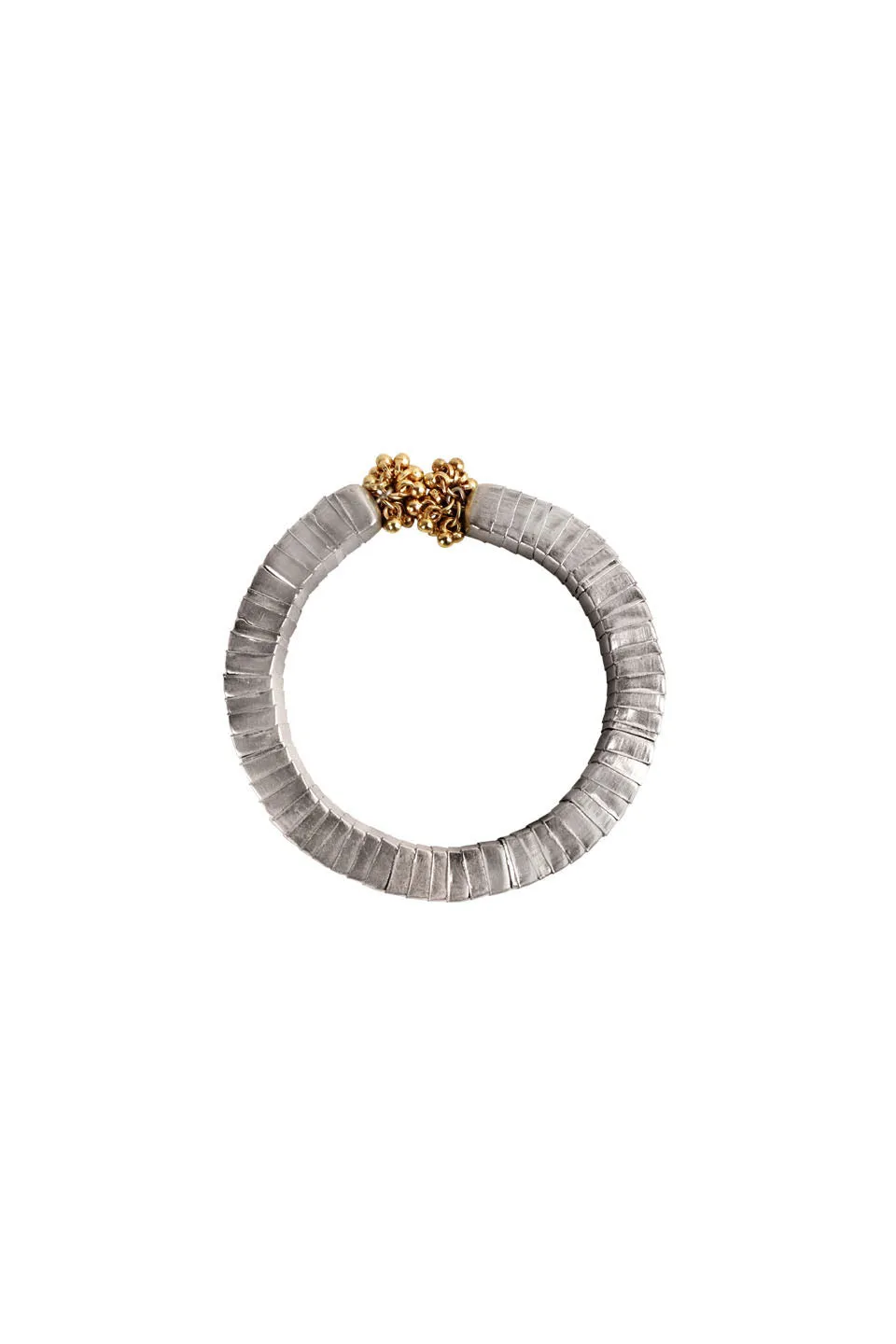 House of Tuhina Ananta Square Bangle bracciale oro