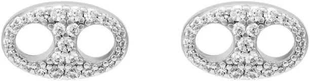 Emporio Armani set bracciale orecchini argento donna
