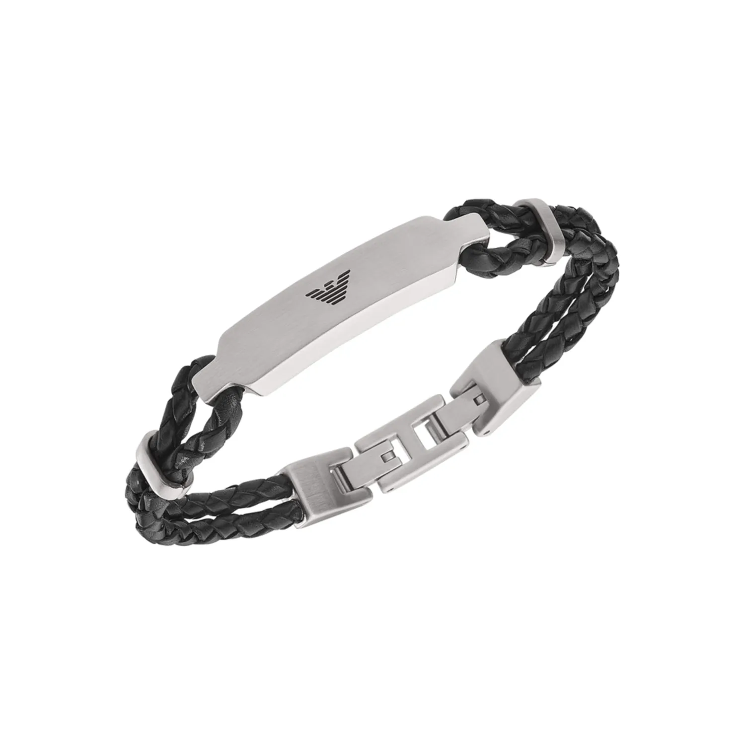 Emporio Armani EGS2719040 Bracciale Uomo Acciaio Argento 185 mm
