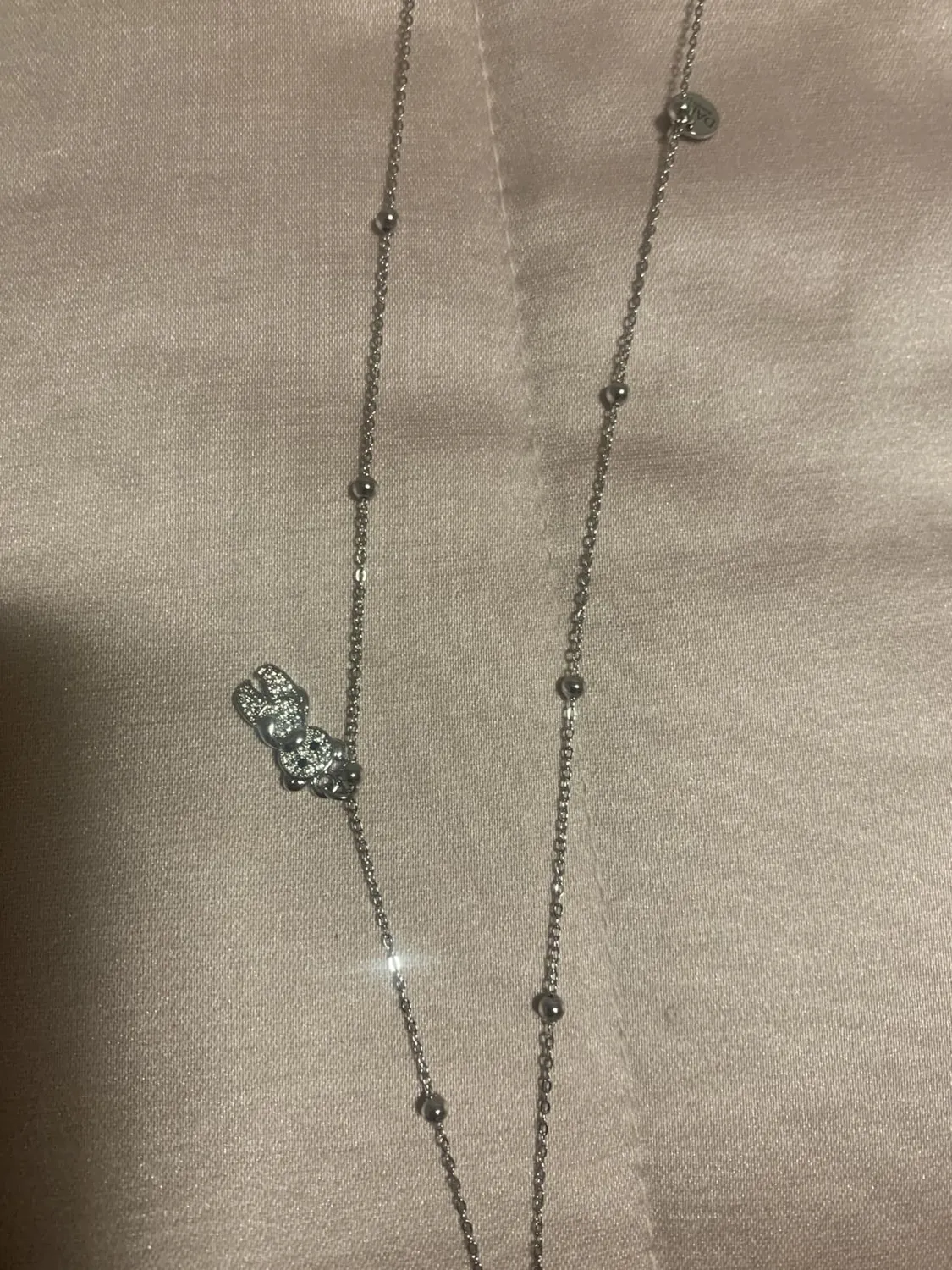 Dada Gioielli Chiama Angeli collana acciaio orsetto