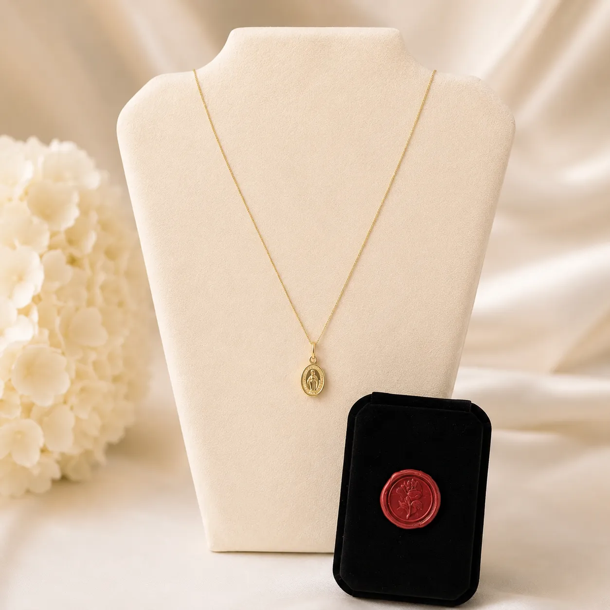 Ornamenta Medaglia Miracolosa collana argento 925 oro
