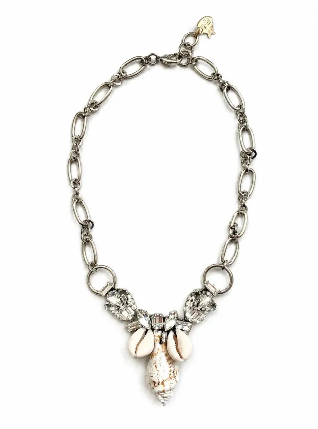 Rada Collana Conchiglie collana conchiglie naturali cristalli