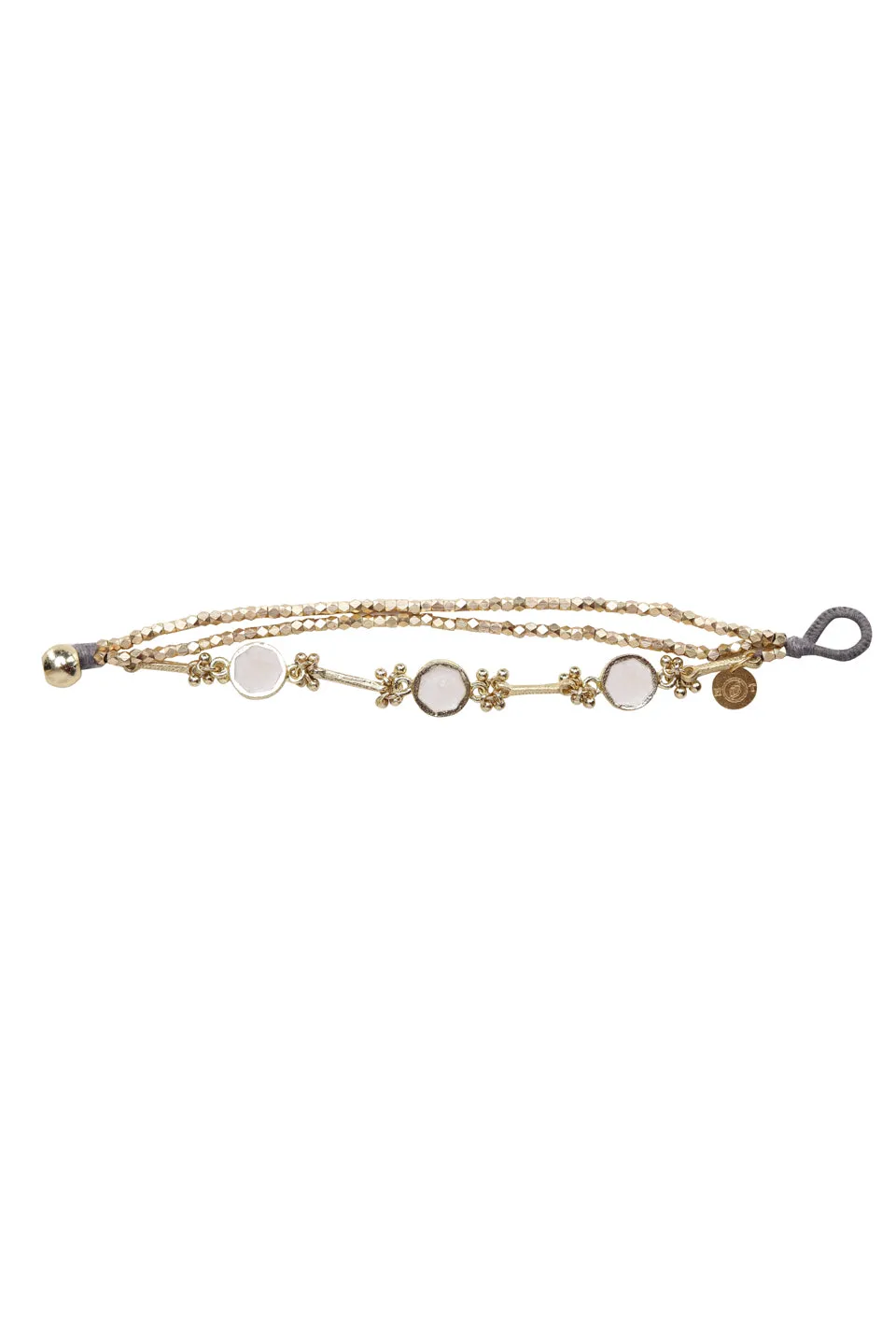 House of Tuhina Circle Epoxy bracciale multistrato smalto