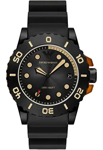 Emporio Armani Orologio Uomo Nero Movimento Quarzo