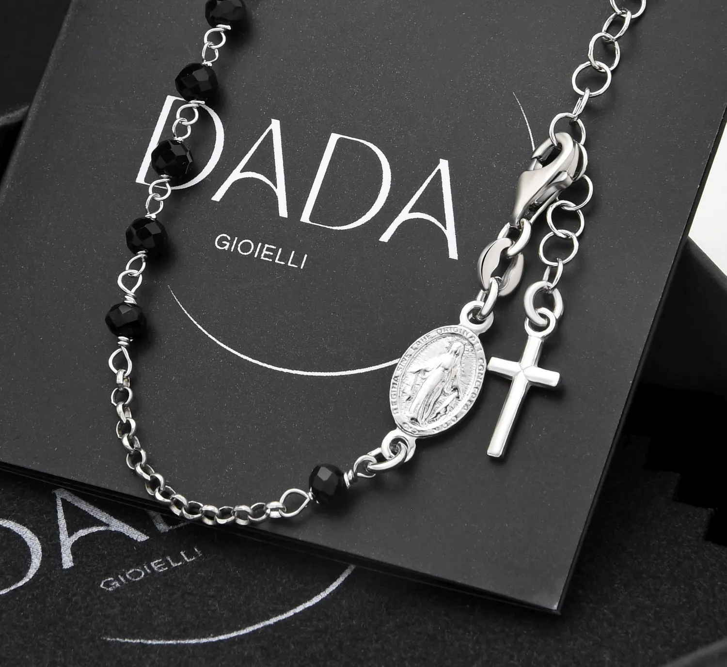 Dada Gioielli bracciale rosario argento madonna miracolosa