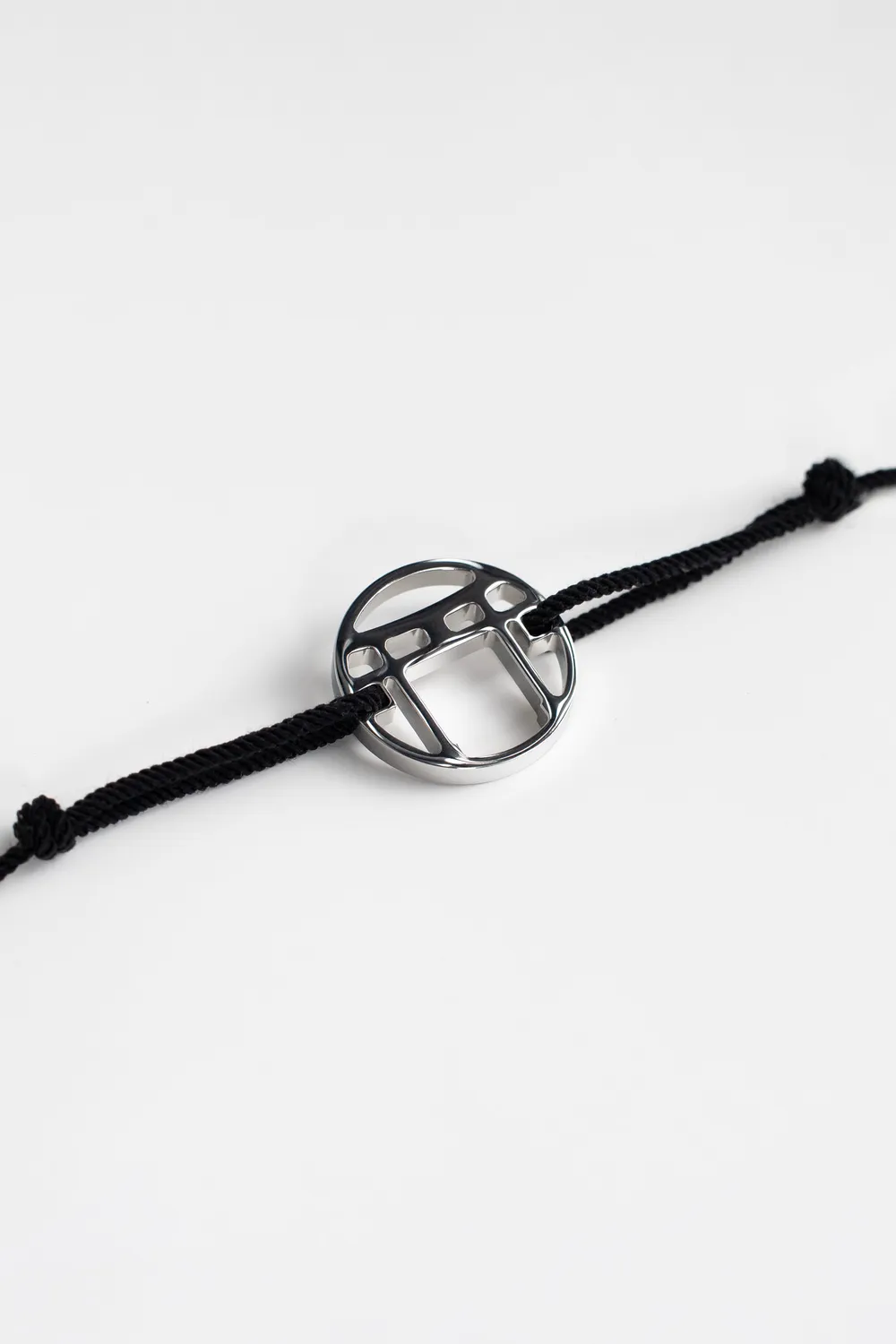 Saika Torii Steel bracciale nero in acciaio