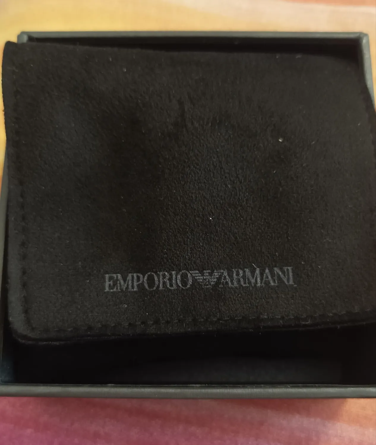 Emporio Armani EGS3047710 bracciale manchette oro cristalli