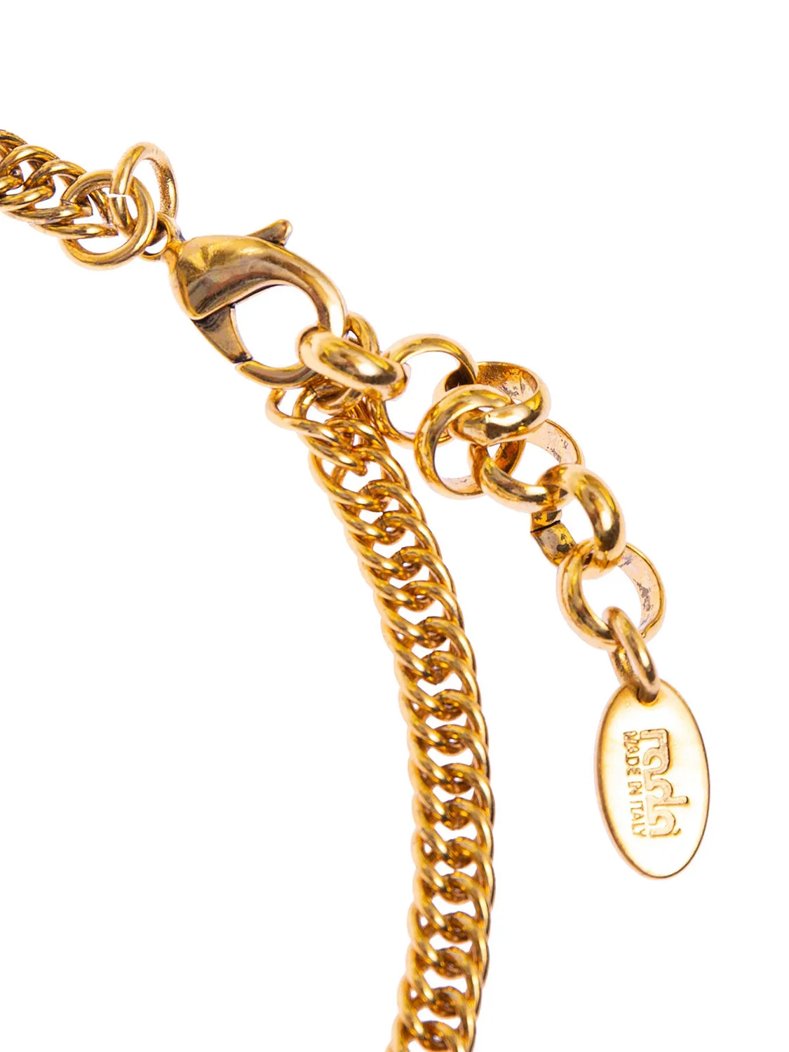 Rada Serpente collana perla pendente maxi