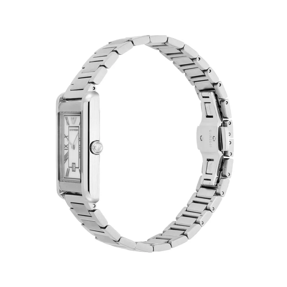 Emporio Armani Orologio Analogico Tono Argento