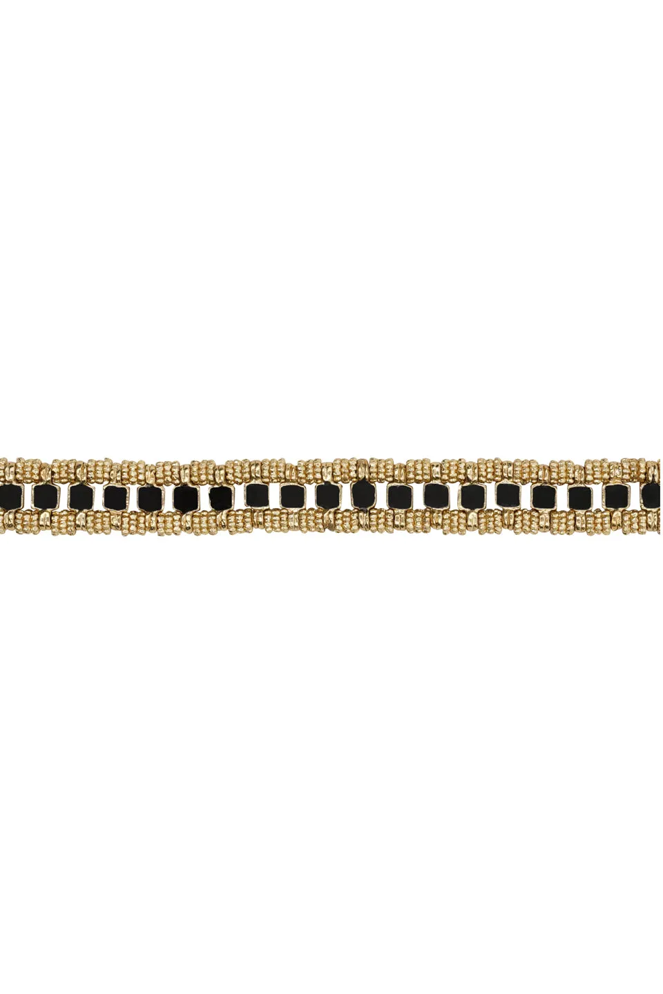House of Tuhina Marayam 1 pietra bracciale smaltato blu royal