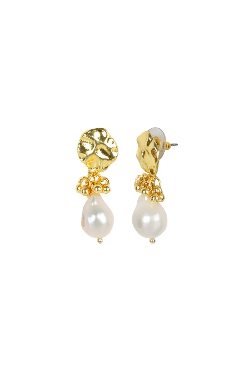 House of Tuhina Ira orecchini Sun Gold fatti a mano