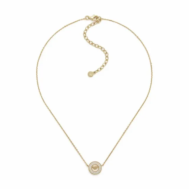 Emporio Armani collana oro giunchiglia argento