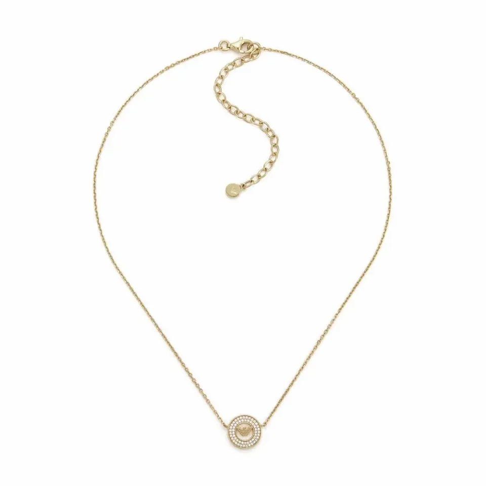 Emporio Armani collana oro giunchiglia argento