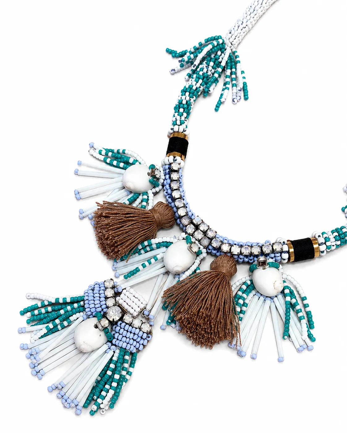 Rada Nomad Sky Collana Turchese Nappine Cotone