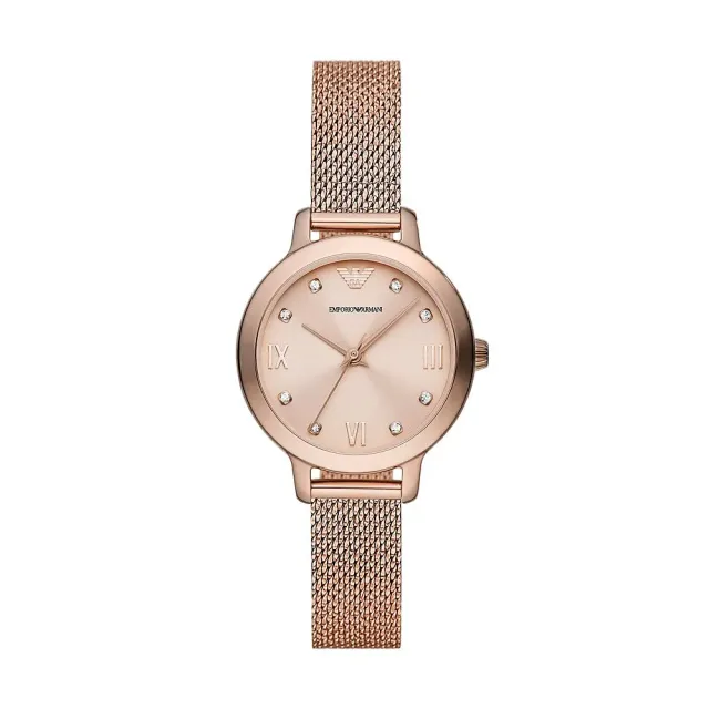 Emporio Armani Orologio Donna Oro Rosa Quarzo Tonalità