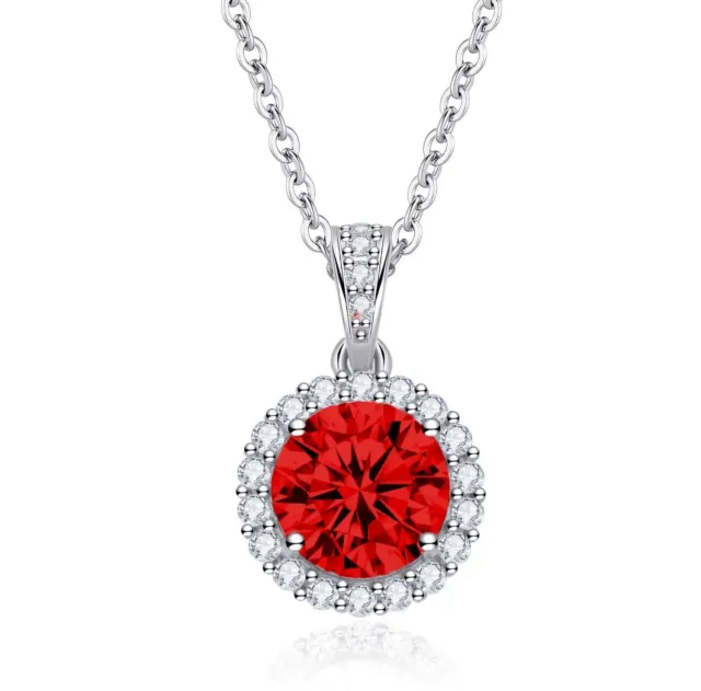 Dada Gioielli Punto Luce collana 11mm rosso rubino