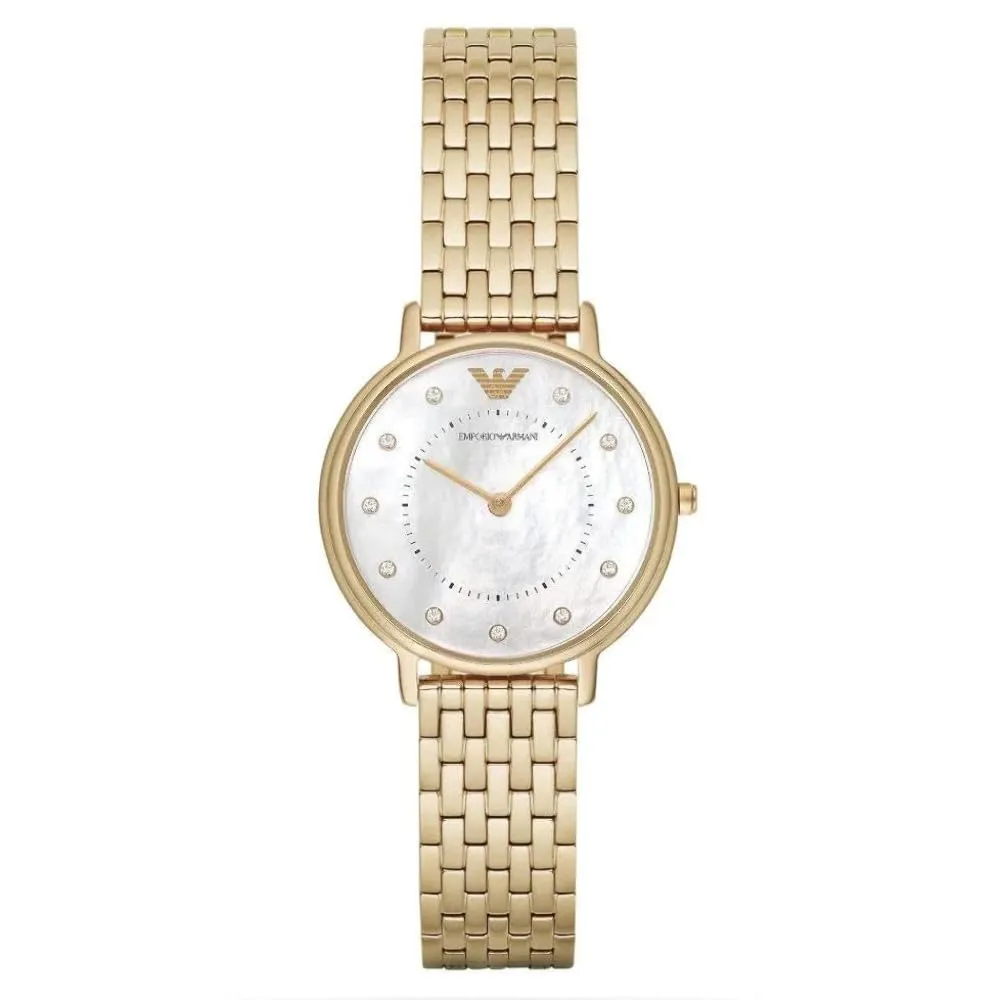 Emporio Armani Orologio Donna Oro Pallido Elegante