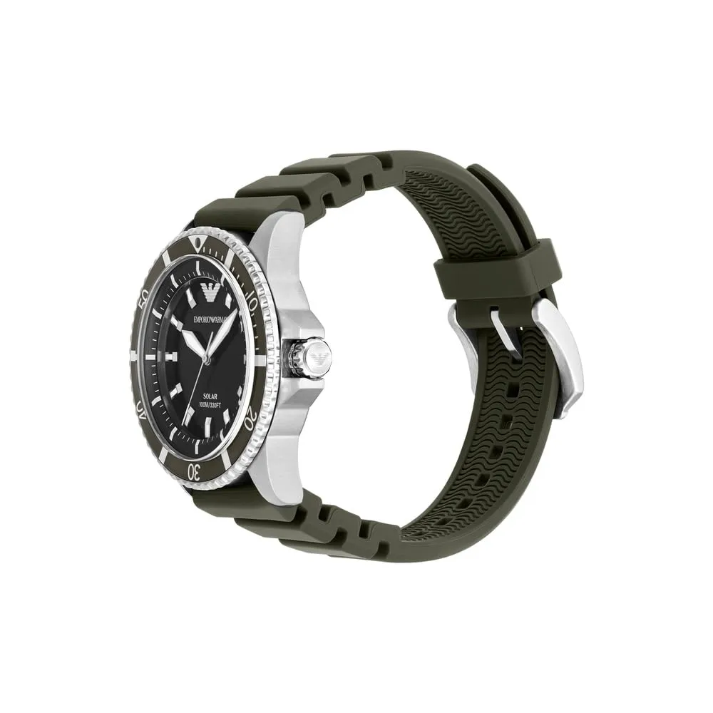 Emporio Armani AR11699 orologio solare silicone 42mm
