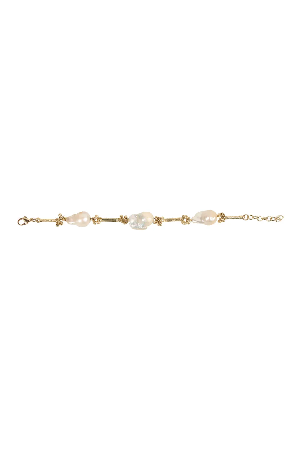 House of Tuhina Baisa Gold Mallika bracciale dorato