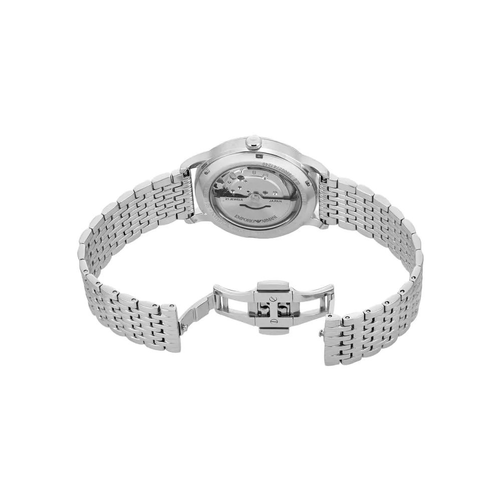 Emporio Armani automatico uomo grafite analogico