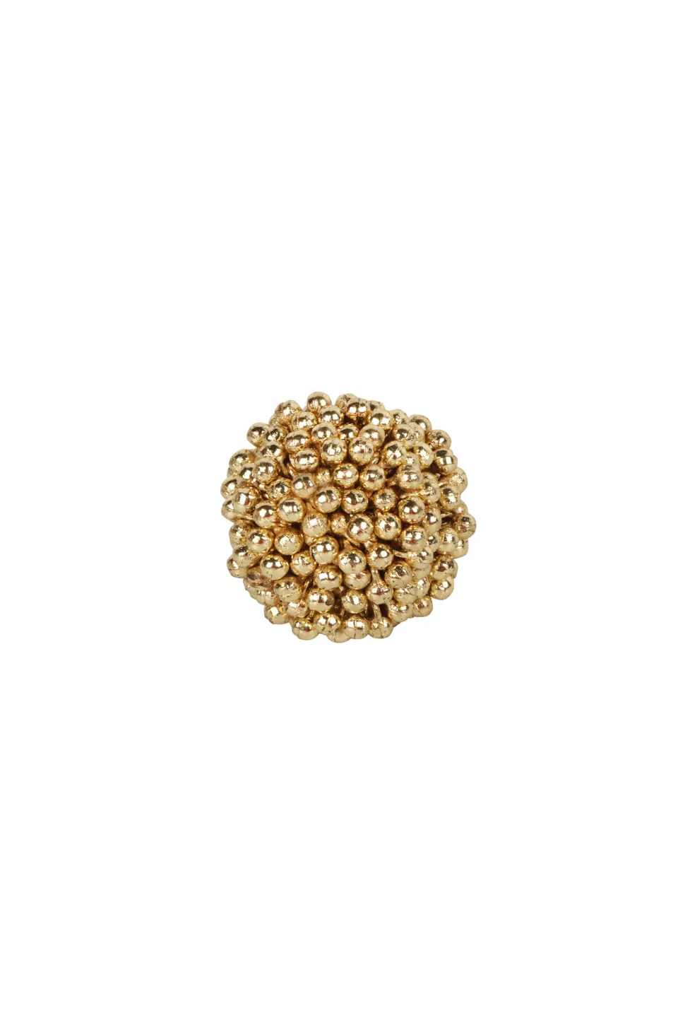 House of Tuhina Trajva Bomb anello oro sole fatto a mano