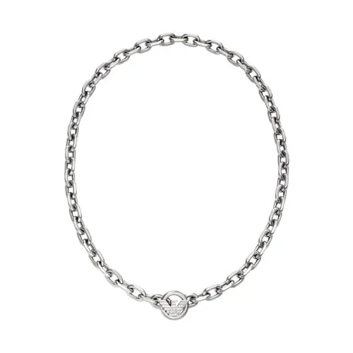 Emporio Armani anello uomo acciaio casual