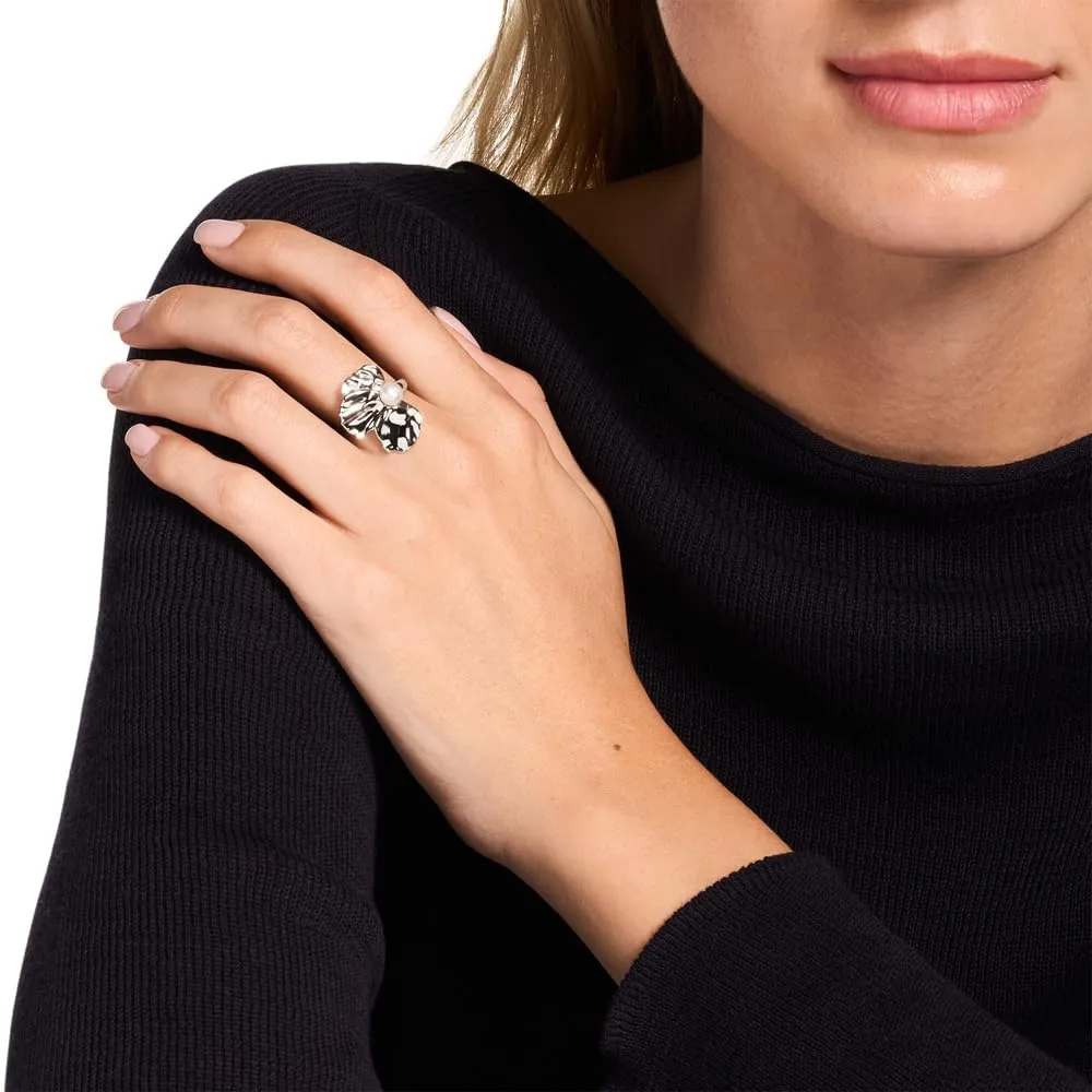 Emporio Armani EGS33450408 Anello Donna Argento Perla