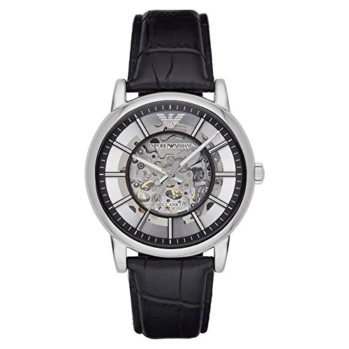 Emporio Armani AR1981 Orologio Uomo Automatico 43mm Pelle