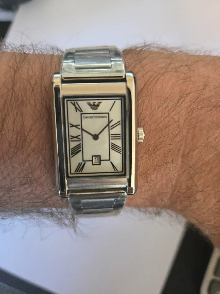 Emporio Armani Orologio Analogico Tono Argento