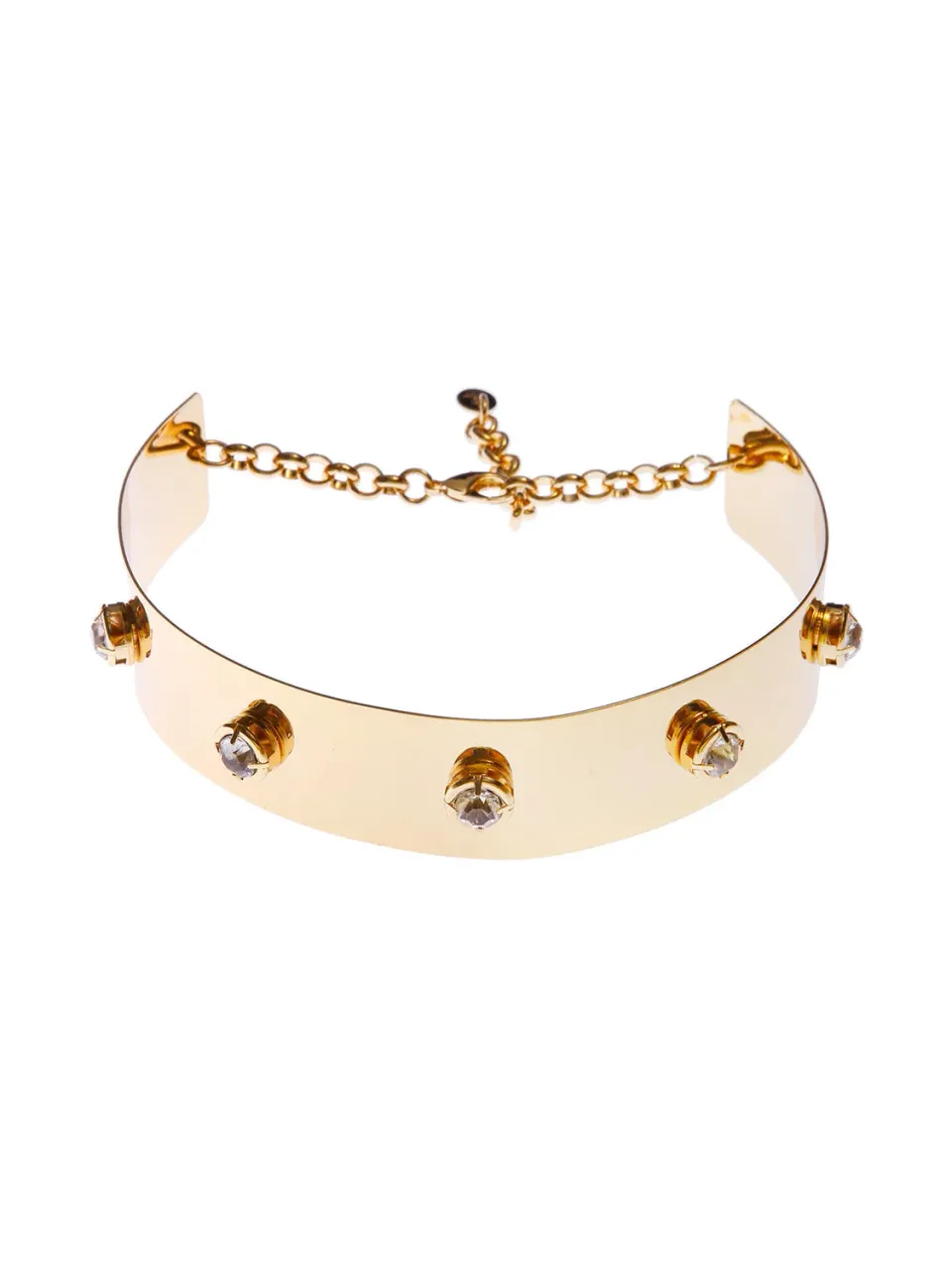 Rada Choker Metallo girocollo oro con cristalli
