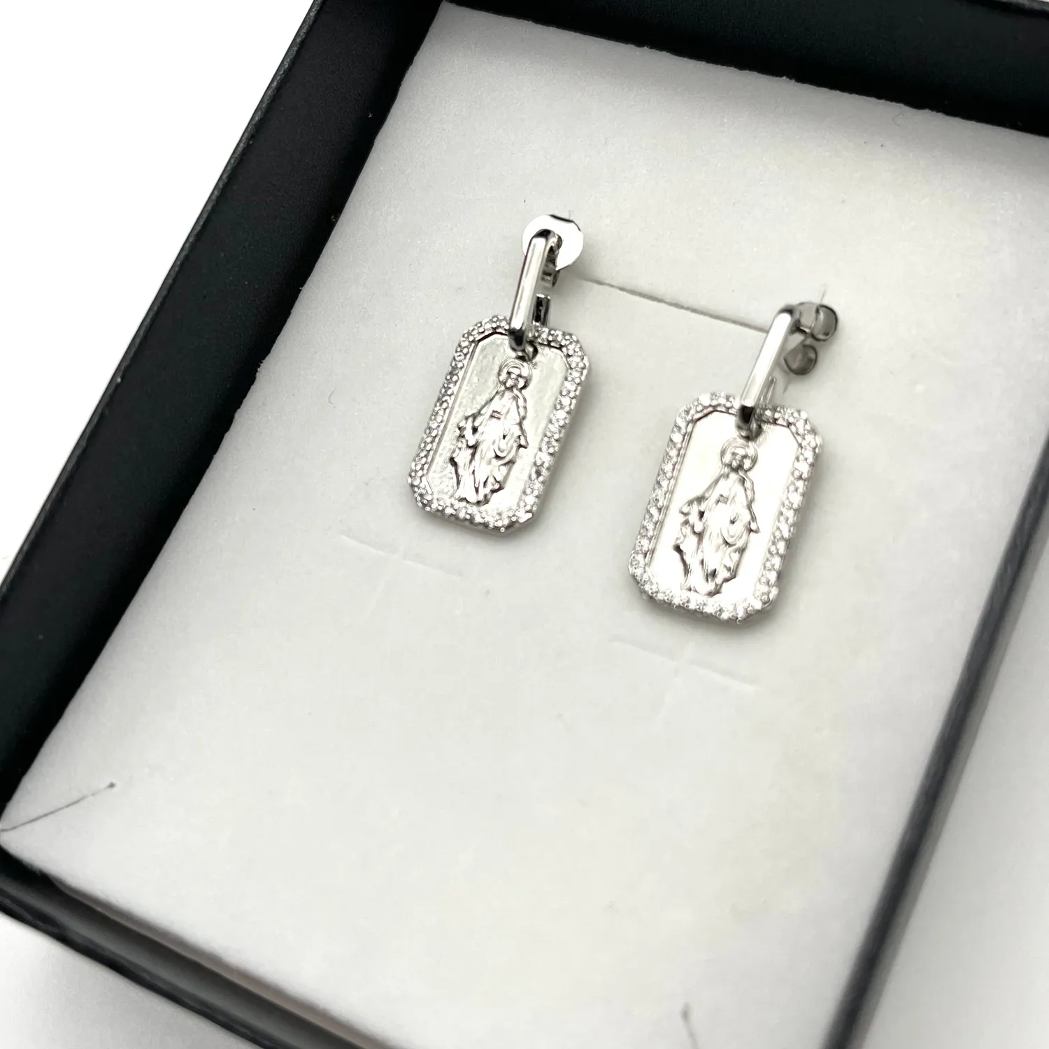 Ornamenta Medaglia Miracolosa orecchini argento