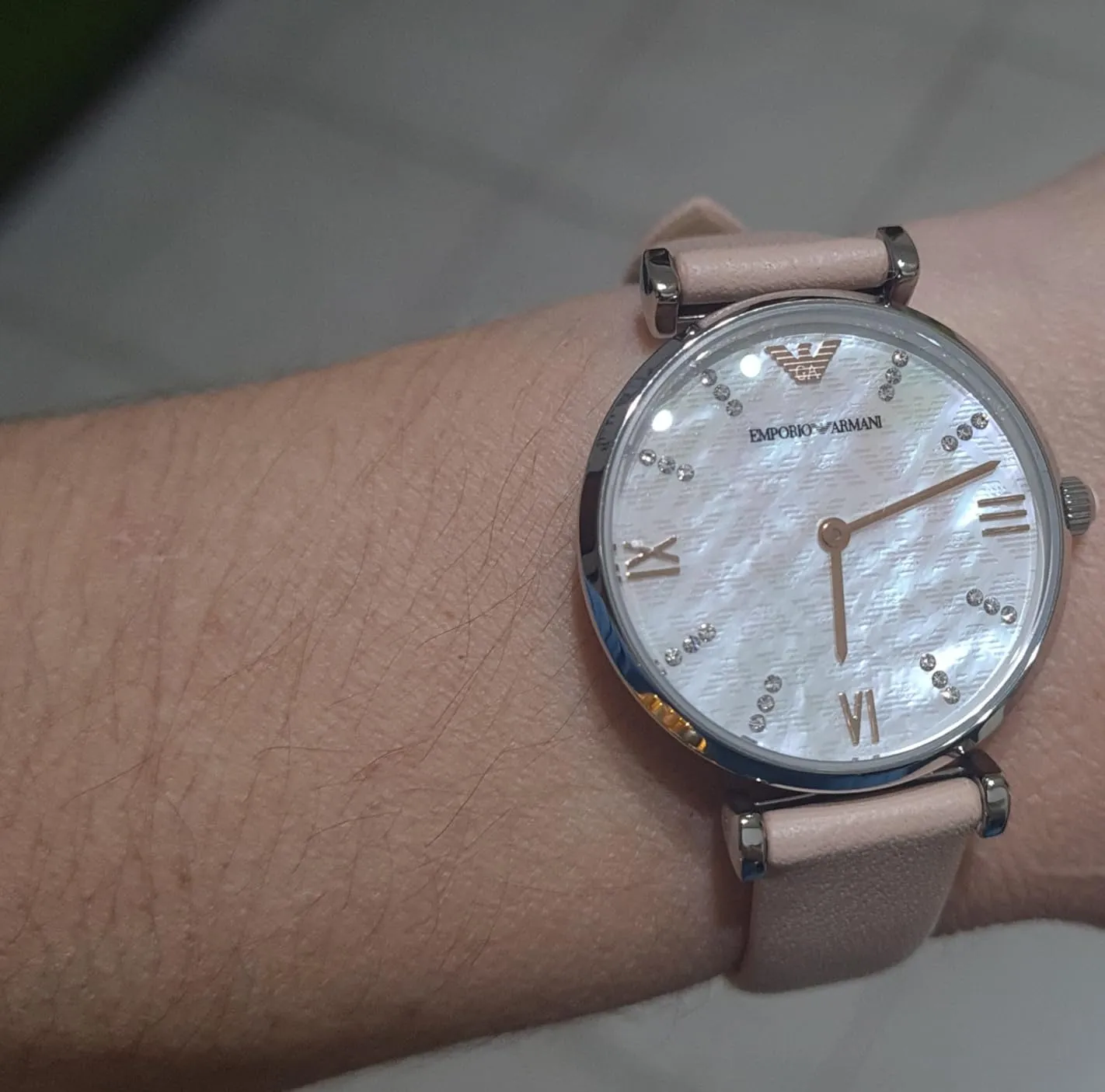Emporio Armani Orologio Donna Abbronzatura e Oro
