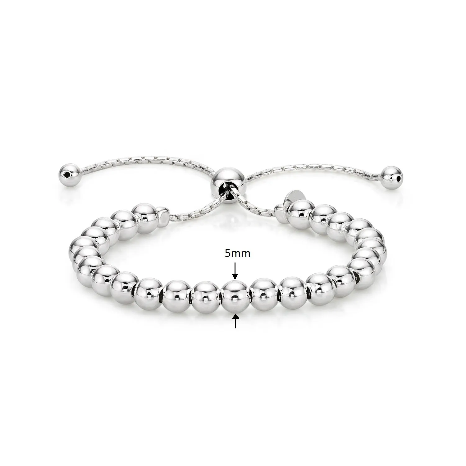 Diamond Treats Bracciale Donna Palline Argento 925