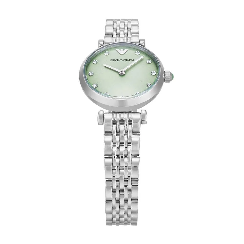 Emporio Armani Orologio Donna 28mm Verde Acciaio Quarzo