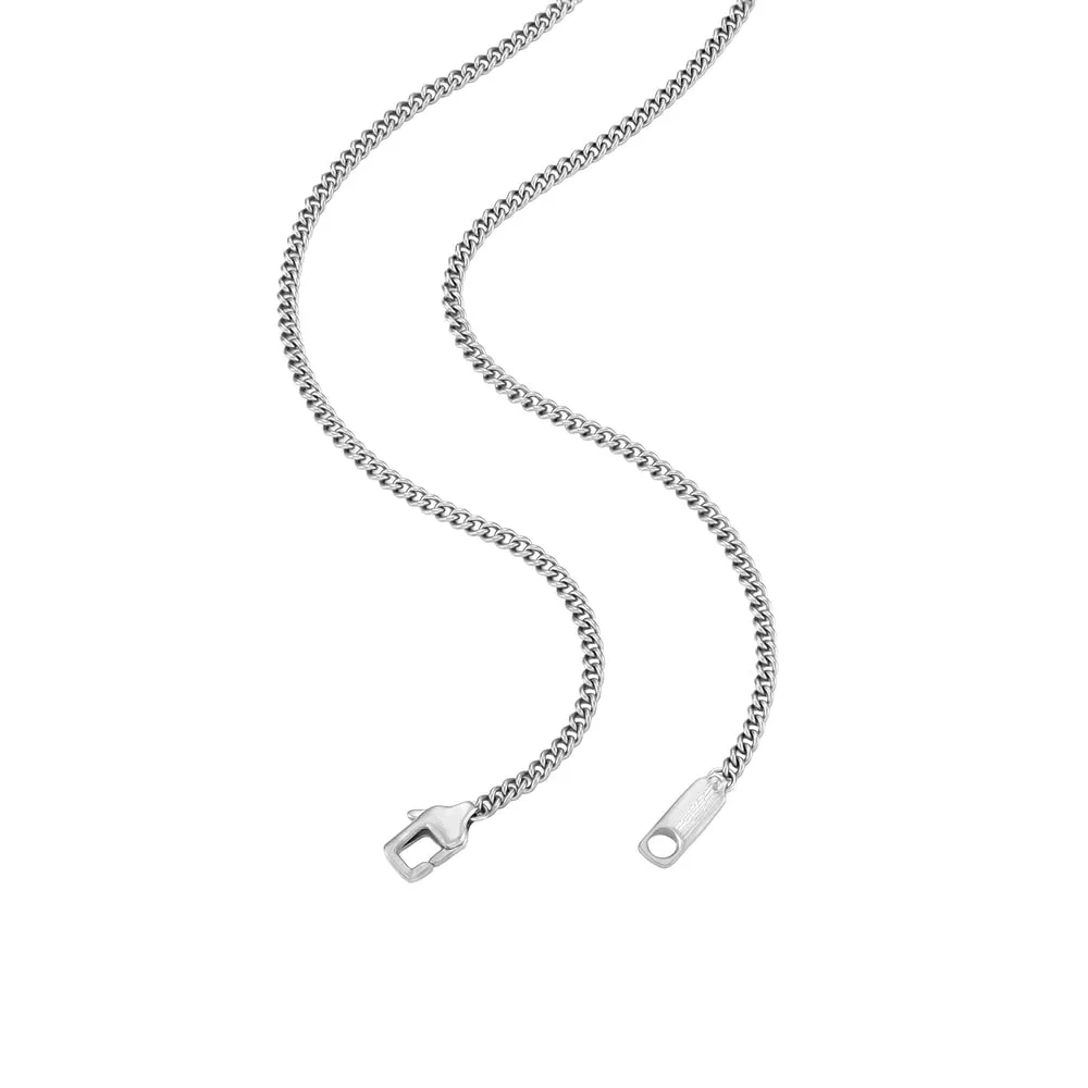 Emporio Armani collana uomo acciaio aquila