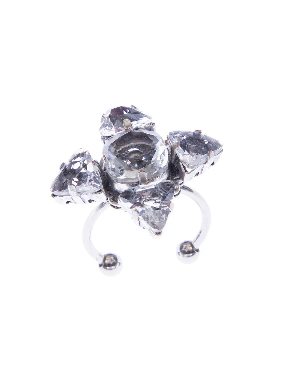 Rada Anello Triangoli Cristallo pietra tonda strass