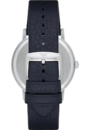 Emporio Armani Orologio Uomo Blu e Argento Classico