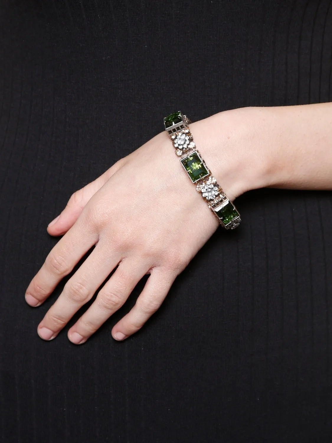 Rada Bracciale Gioiello Strass Pesca Viola