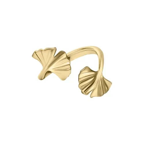 Emporio Armani EGS3260710 Anello Ottone Dorato ginkgo 6.5