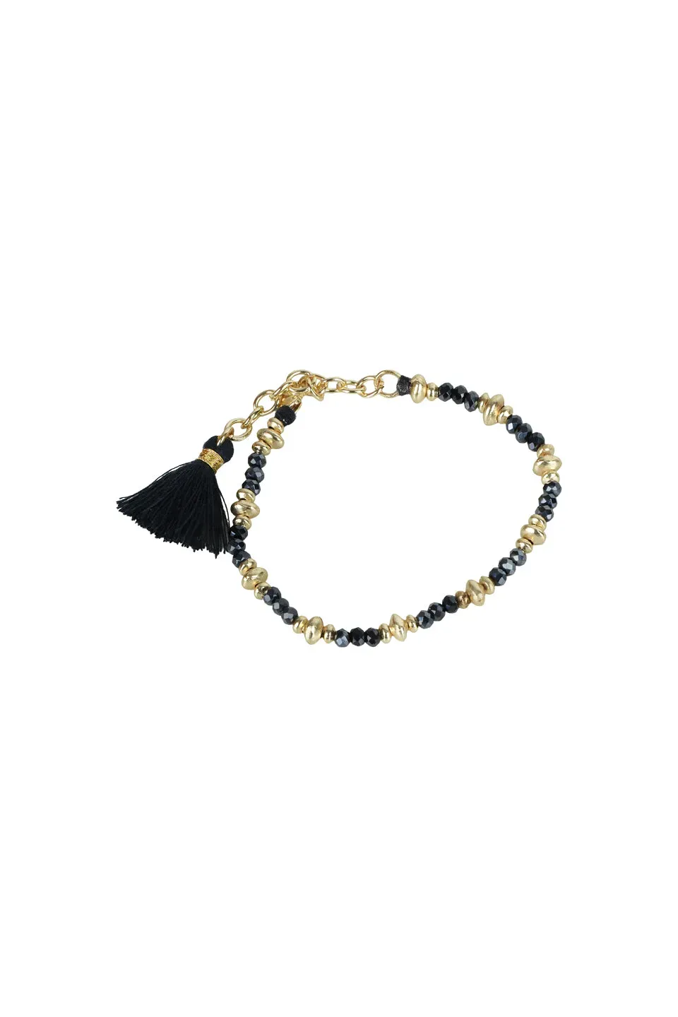 House of Tuhina Anika bracciale Moon Gold fatto a mano