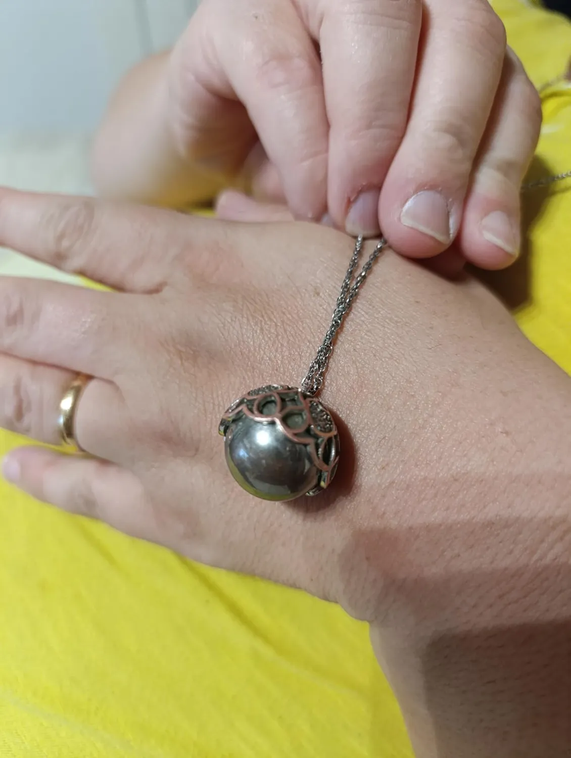 Dada Gioielli Chiama Angeli collana argento cuore gravidanza