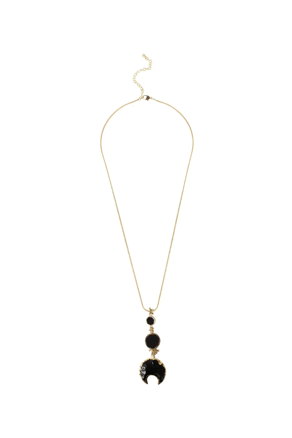 House of Tuhina Viya collana pietra oro