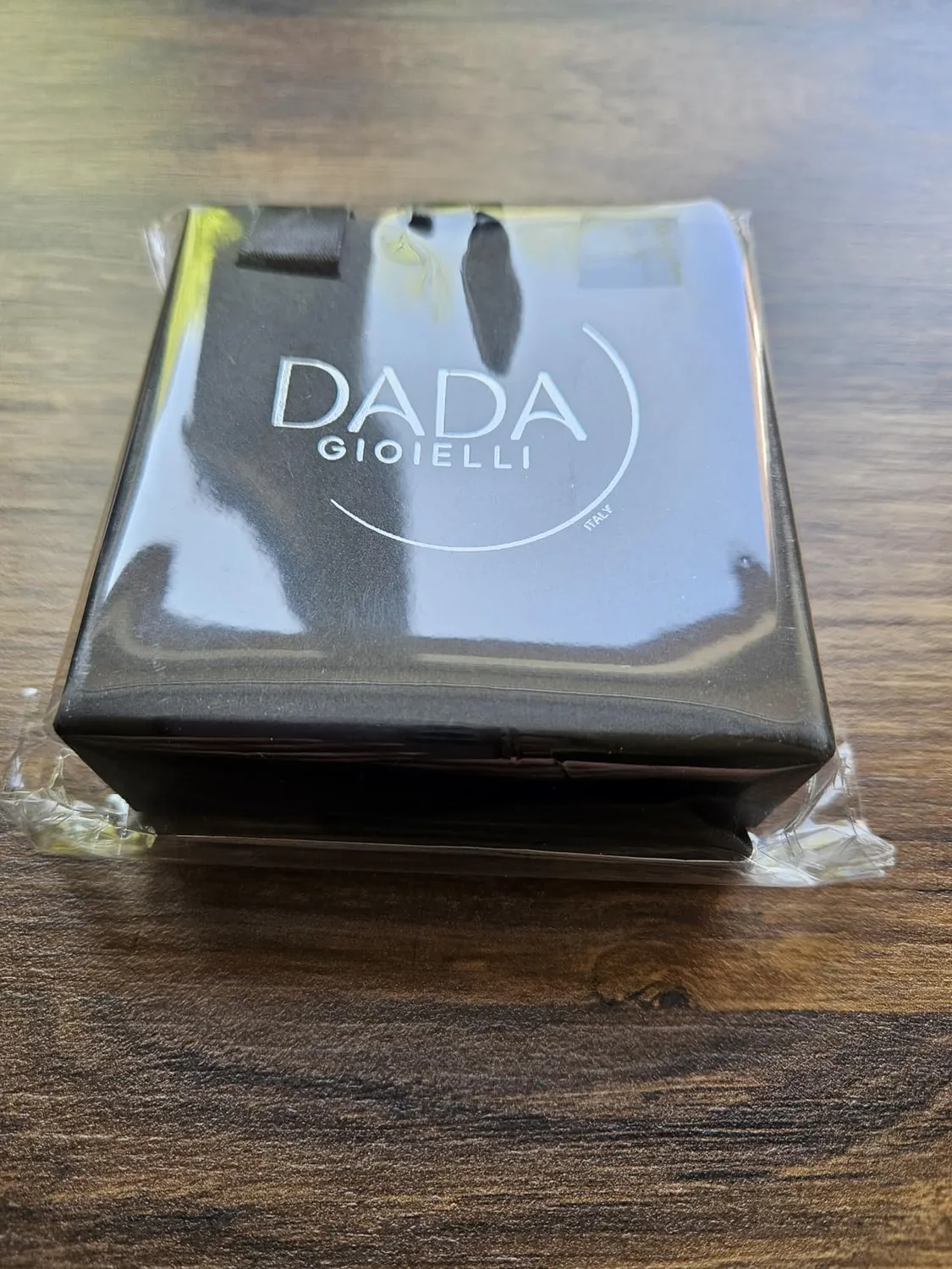 Dada Gioielli bracciale uomo acciaio pelle nero intrecciato