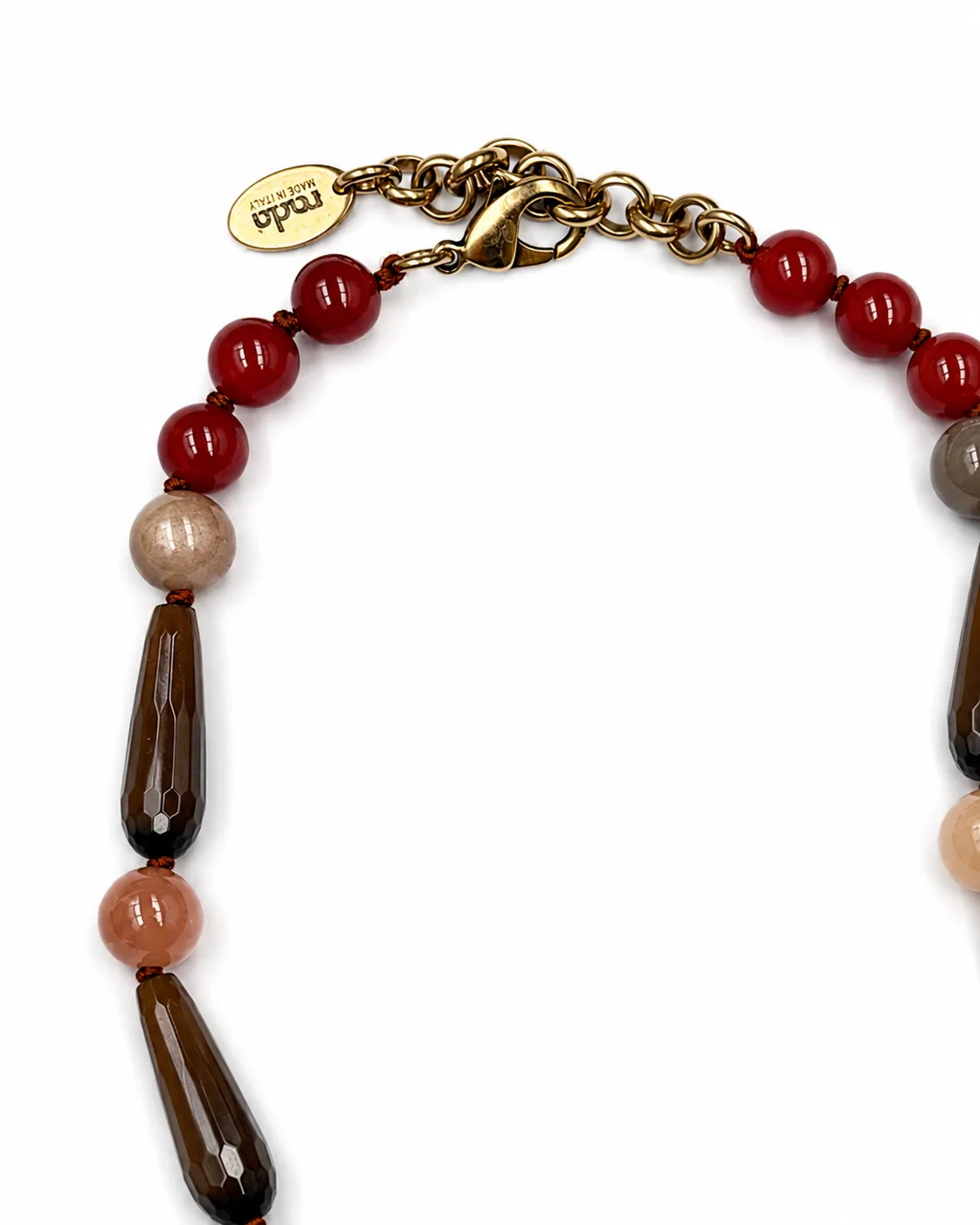 Rada Jewel Beads collana ambra e cristallo